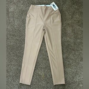 Stylish Skinny Tan Pants